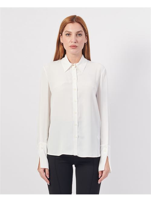 Patrizia Pepe Chemise manches longues en cr?pe Essential PATRIZIA PEPE | 8C0728-A8I1W146